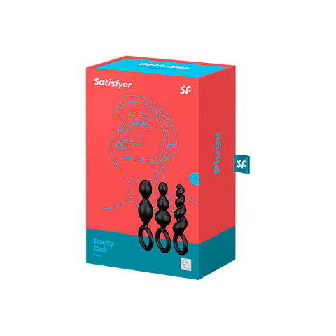 Satisfyer Booty Call Silicone Anal Plugs - Vibrator Accessories