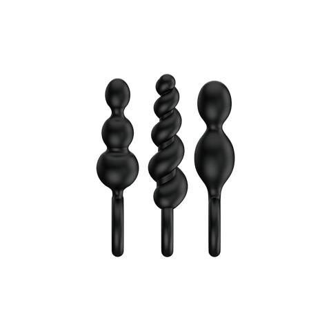 Satisfyer Booty Call Silicone Anal Plugs - Vibrator Accessories