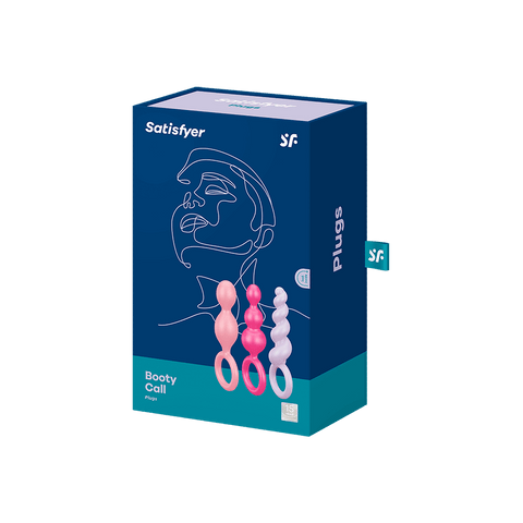 Satisfyer Booty Call Silicone Anal Plugs - Vibrator Accessories