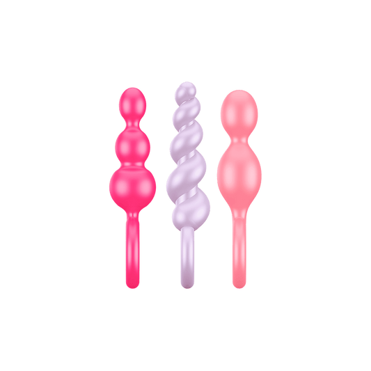 Satisfyer Booty Call Silicone Anal Plugs - Vibrator Accessories