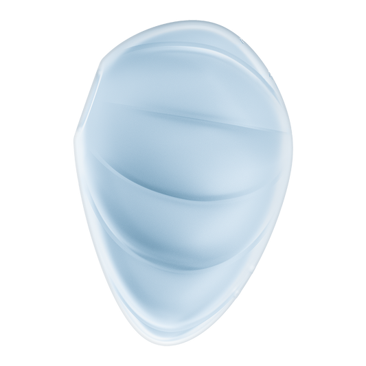 Satisfyer Cloud Dancer Air Pulse Silicone Clitoral Vibrator - Clit Ticklers and Pulsators