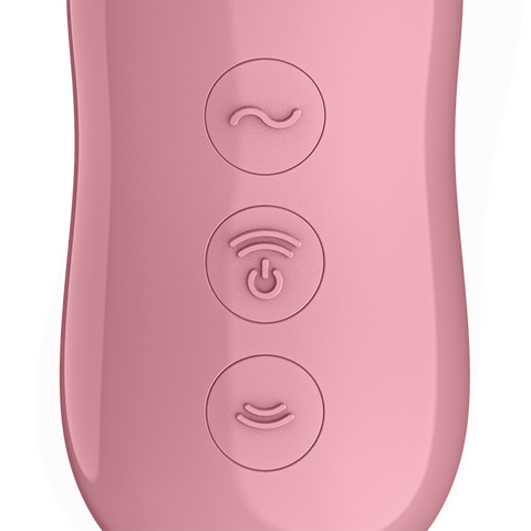 Satisfyer Cotton Candy Air Pulse Multi Functions Clitoral Massager - Rabbit Vibrators