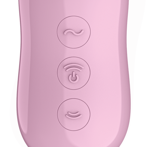 Satisfyer Cotton Candy Air Pulse Multi Functions Clitoral Massager - Rabbit Vibrators