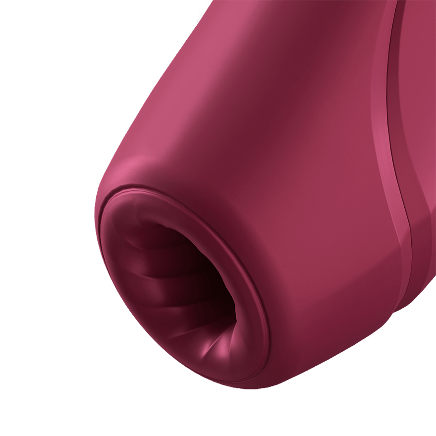 Satisfyer Curvy 1+ App Controlled Air Pulse Vibrating Clitoral Massager Clit Ticklers and Pulsators