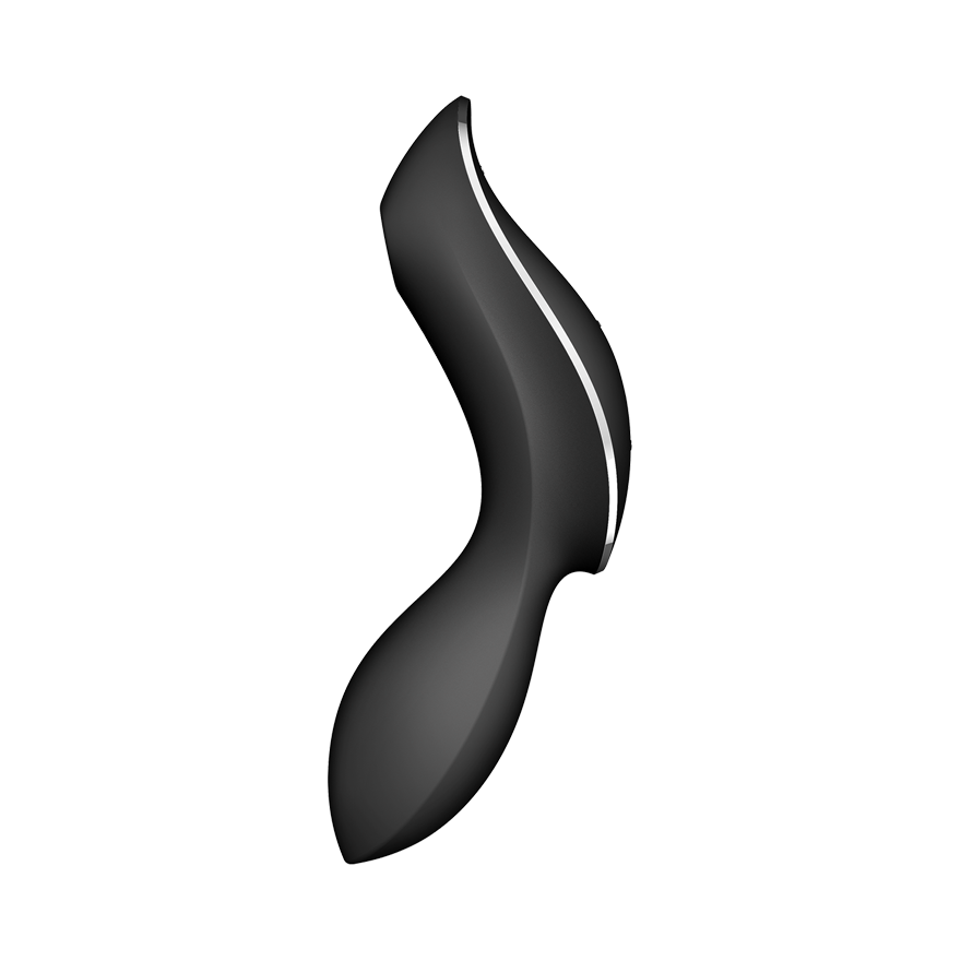 Satisfyer Curvy Trinity 2 Air Pulse Clitoral and G Spot Vibrator Clit Ticklers and Pulsators