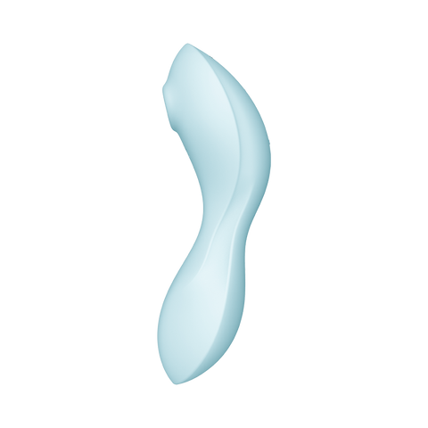 Satisfyer Curvy Trinity 5 Layon Air Pulse App Connected Clitoral Vibrator - G-Spot Vibrators