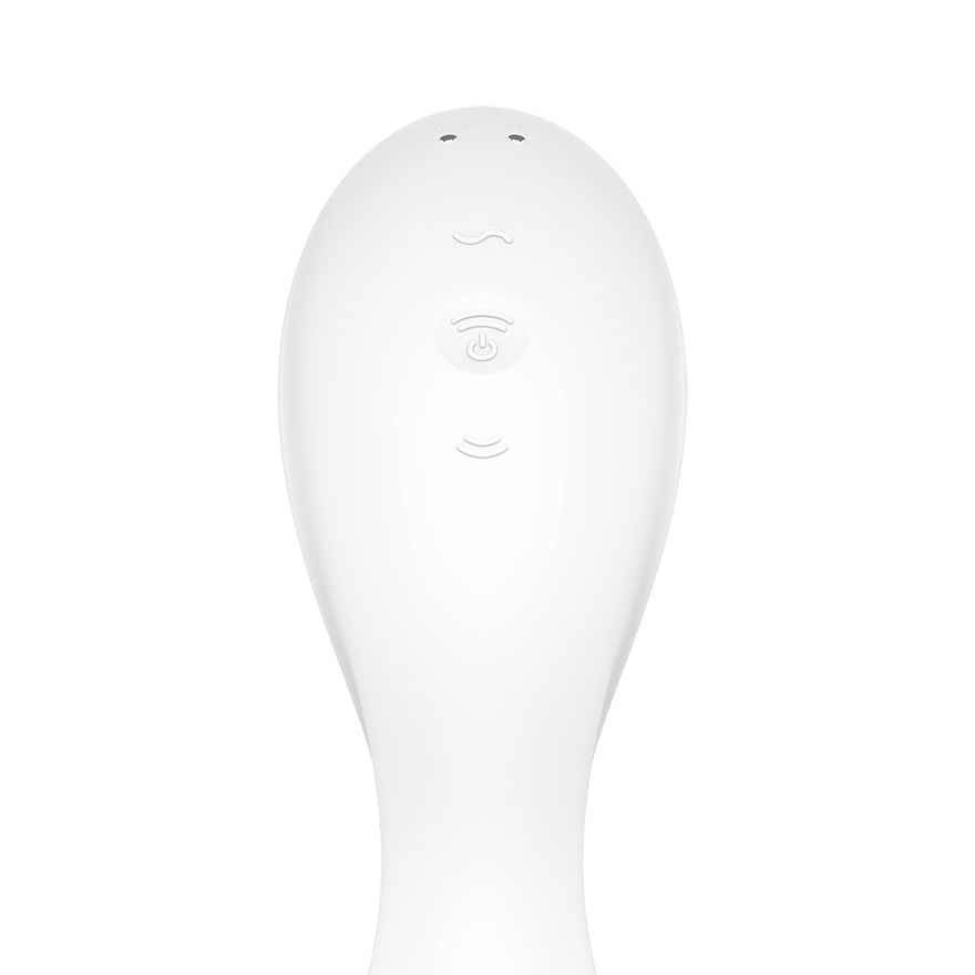 Satisfyer Curvy Trinity 5 Layon Air Pulse App Connected Clitoral Vibrator G-Spot Vibrators