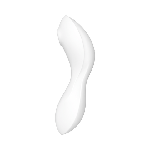 Satisfyer Curvy Trinity 5 Layon Air Pulse App Connected Clitoral Vibrator - G-Spot Vibrators