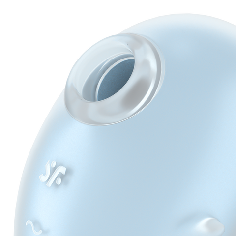Satisfyer Cutie Ghost Double Air Pulse Clitoral Massager - Clit Ticklers and Pulsators