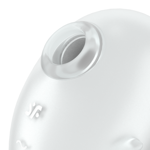 Satisfyer Cutie Ghost Double Air Pulse Clitoral Massager - Clit Ticklers and Pulsators