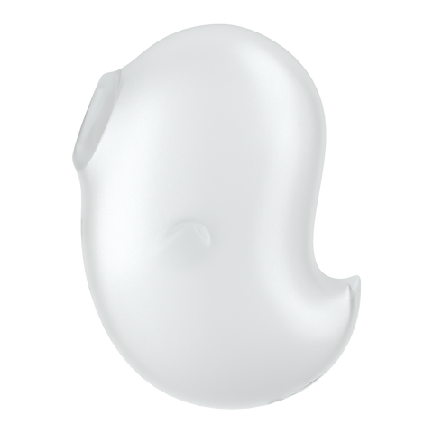 Satisfyer Cutie Ghost Double Air Pulse Clitoral Massager - Clit Ticklers and Pulsators