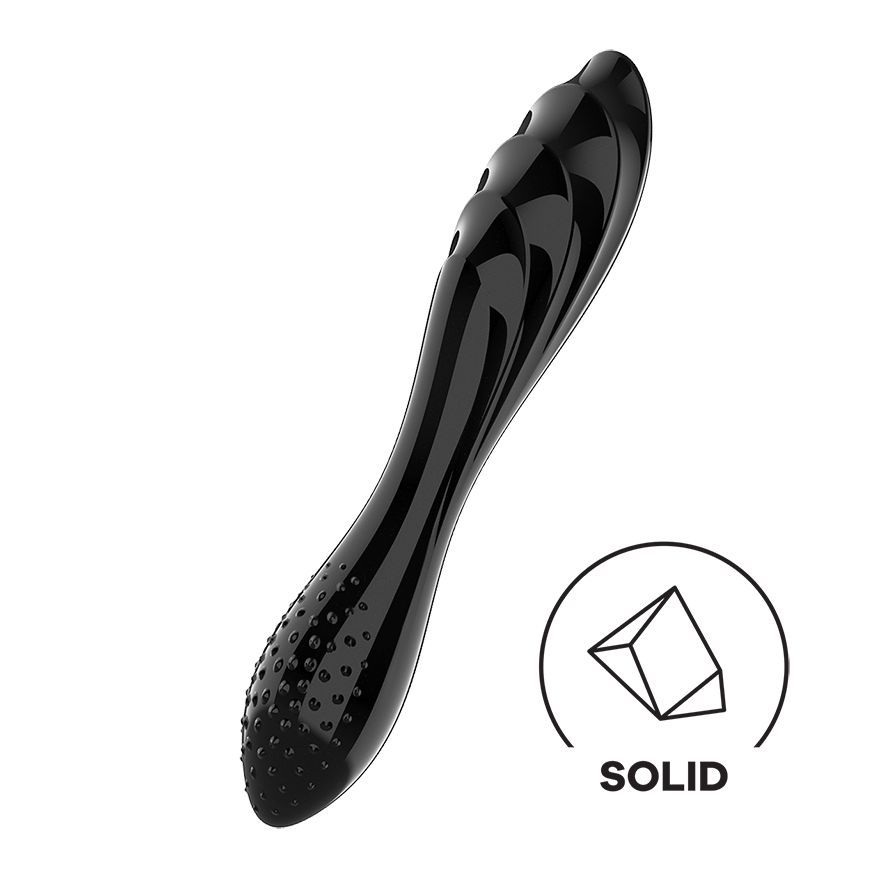 Satisfyer Dazzling Crystal 1 G Spot Glass Dildo Glass Sex Toys