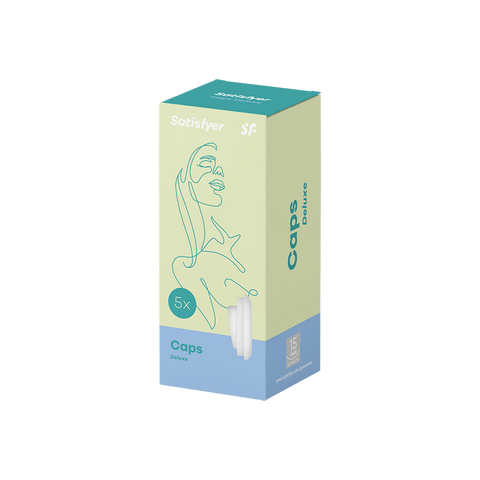Satisfyer Deluxe Climax Tips for Deluxe Air Pulse Stimulator - Clit Ticklers and Pulsators