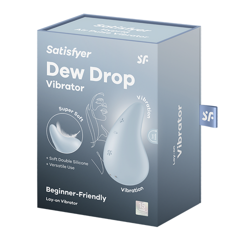 Satisfyer Dew Drop 12 Functions Intense Clitoral Stimulator - Clit Ticklers and Pulsators