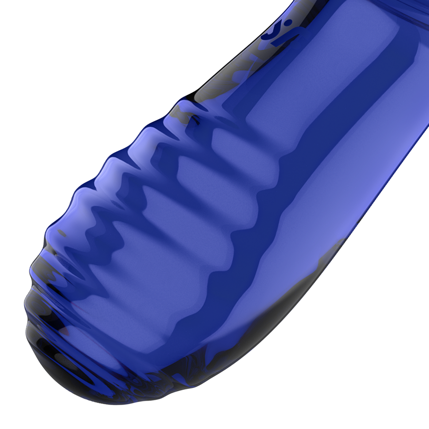 Satisfyer Double Crystal Anal and Vaginal Glass Dildo Remote Control Vibrators