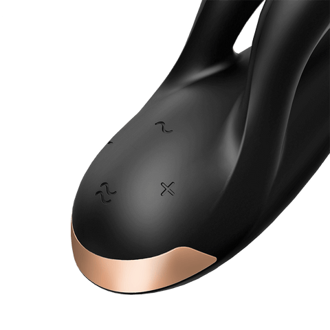 Satisfyer Double Flex App Controlled Rabbit Style G Spot Vibrator - Clit Ticklers and Pulsators