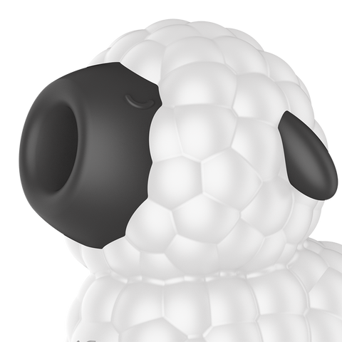 Satisfyer Dreamy Sheep Vibrating Air Pulse Stimulator - Clit Ticklers and Pulsators