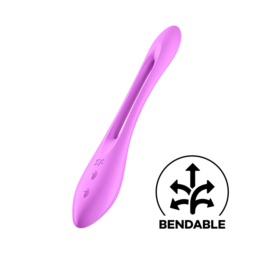 Satisfyer Elastic Joy Silicone Waterproof G Spot Massager G-Spot Vibrators