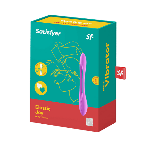 Satisfyer Elastic Joy Silicone Waterproof G Spot Massager - G-Spot Vibrators