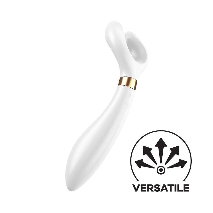 Satisfyer Endless Fun Silicone Vibrating Couples Sex Toy Clit Ticklers and Pulsators