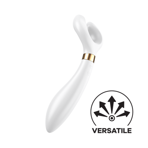 Satisfyer Endless Fun Silicone Vibrating Couples Sex Toy - Clit Ticklers and Pulsators