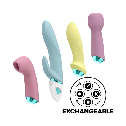 Satisfyer Fabulous Four Ultimate Multi Functions Air Pulse Massager Set - Rabbit Vibrators