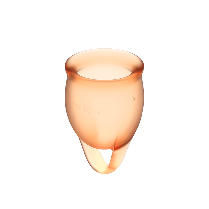 Satisfyer Feel Confident Silicone Menstrual Cups Menstrual Cups