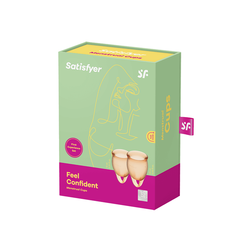 Satisfyer Feel Confident Silicone Menstrual Cups Menstrual Cups