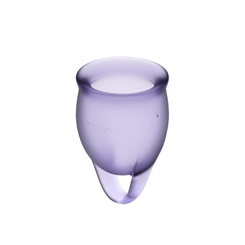 Satisfyer Feel Confident Silicone Menstrual Cup - Menstrual Cups