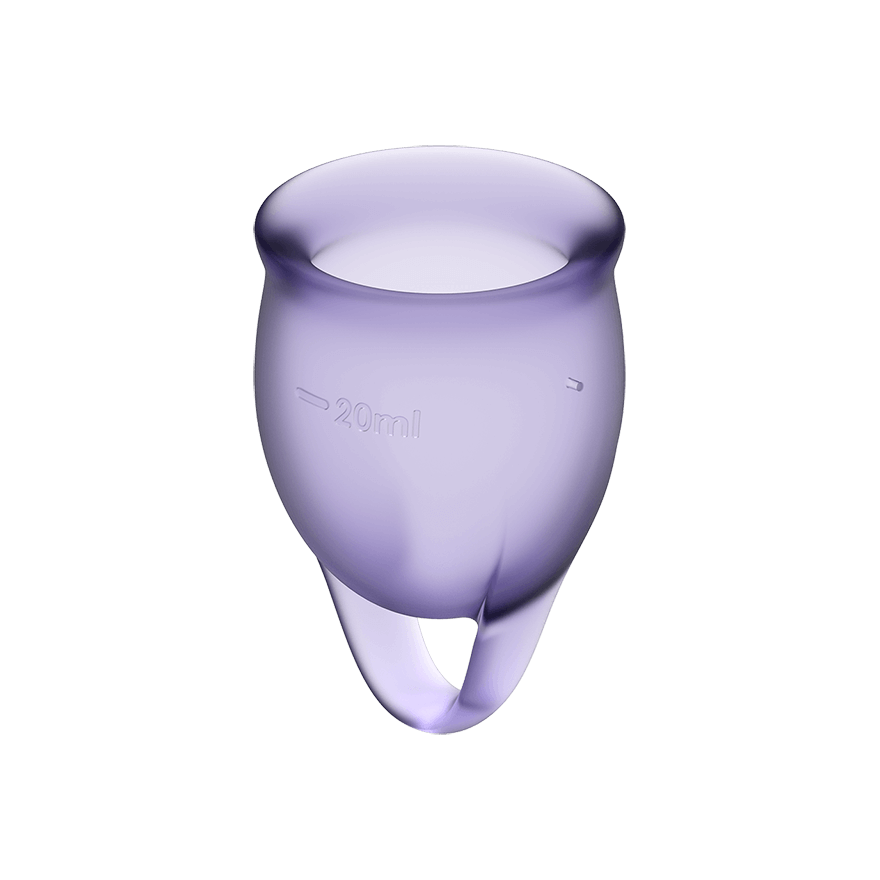 Satisfyer Feel Confident Silicone Menstrual Cup Menstrual Cups