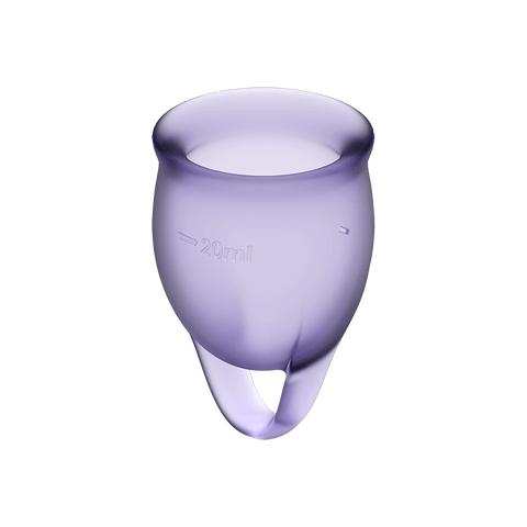 Satisfyer Feel Confident Silicone Menstrual Cup - Menstrual Cups