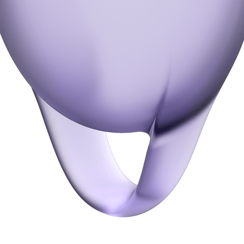 Satisfyer Feel Confident Silicone Menstrual Cup - Menstrual Cups
