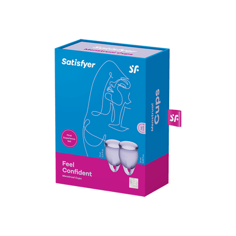 Satisfyer Feel Confident Silicone Menstrual Cup - Menstrual Cups