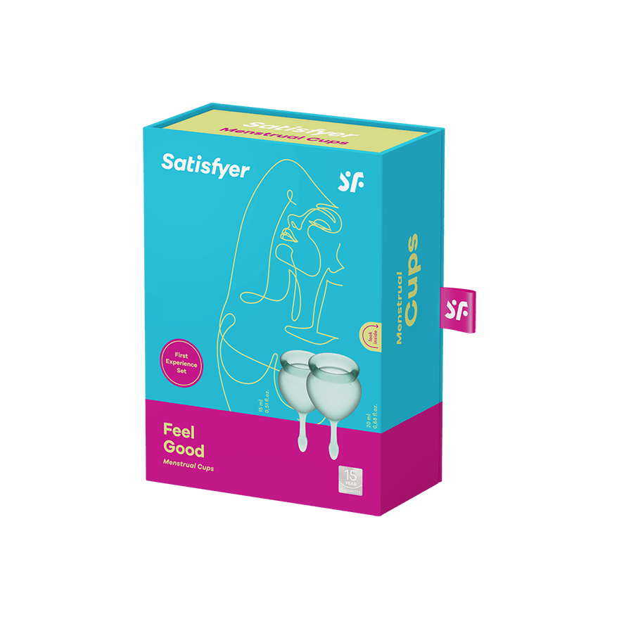 Satisfyer Feel Good Hygienic Silicone Menstrual Cups Condoms