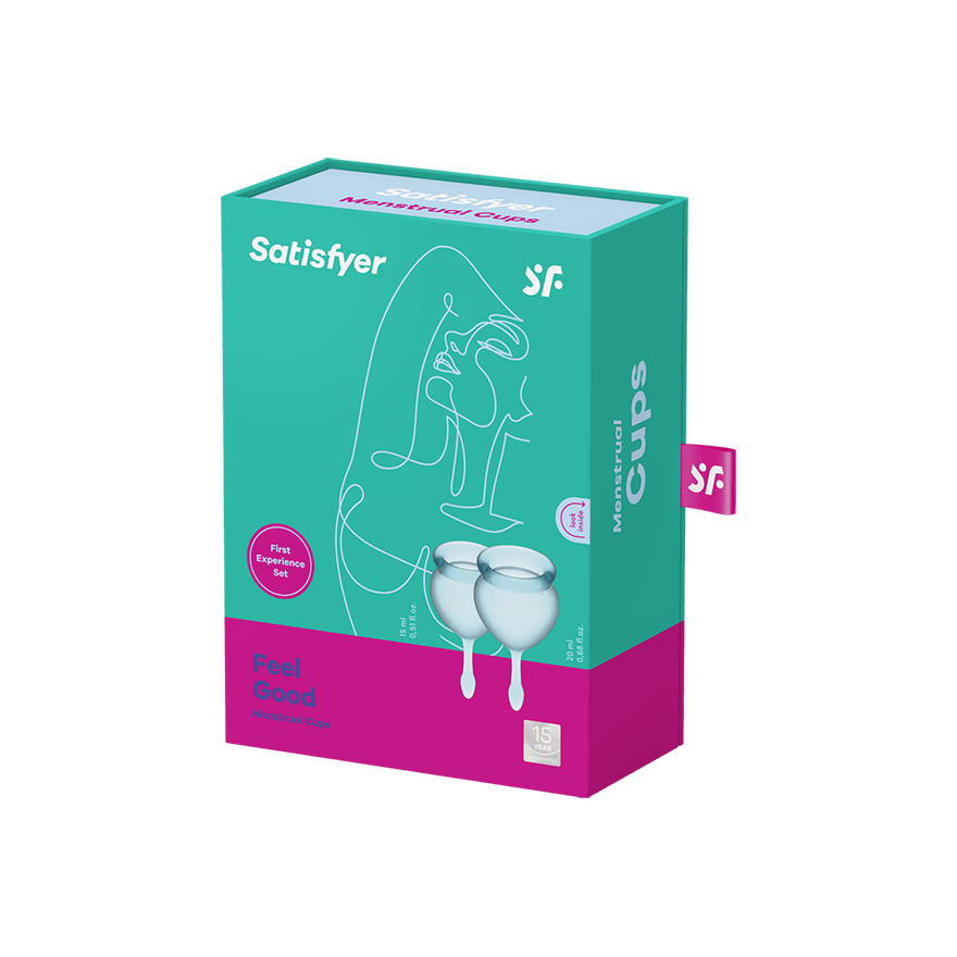 Satisfyer Feel Good Hygienic Silicone Menstrual Cups Condoms