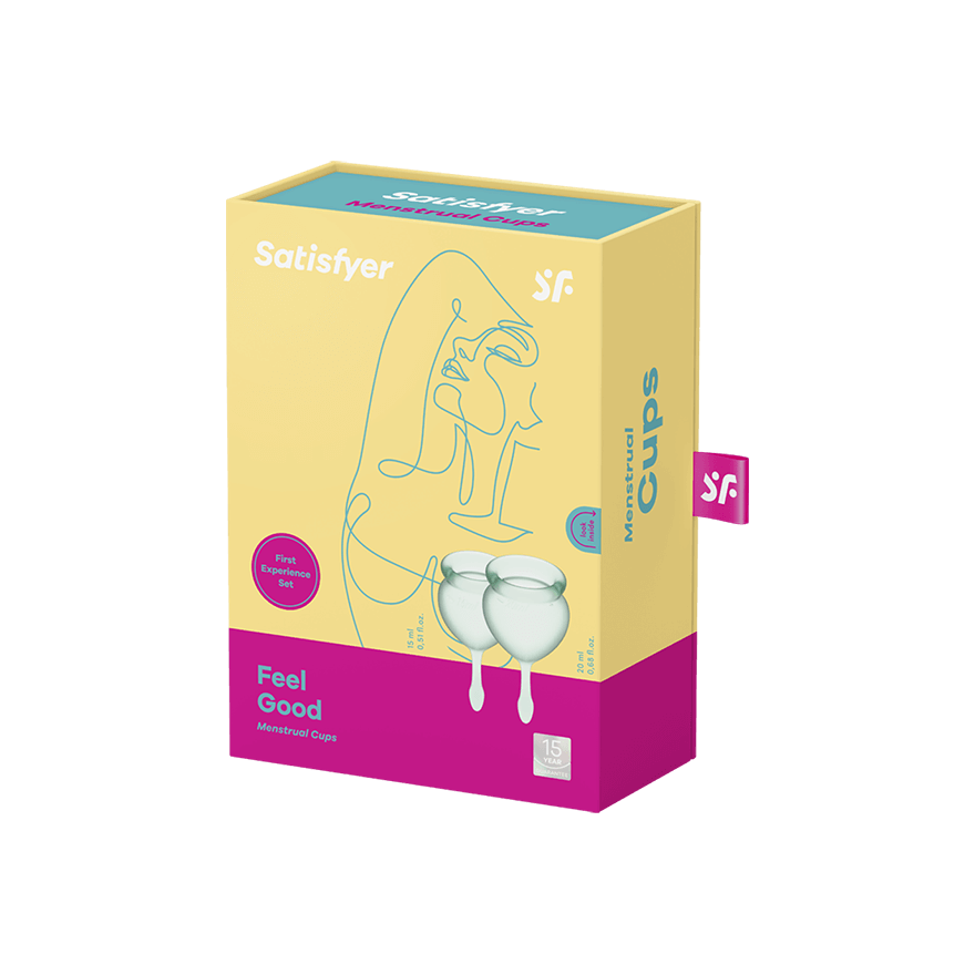 Satisfyer Feel Good Hygienic Silicone Menstrual Cups Condoms