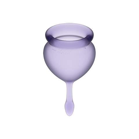 Satisfyer Feel Good Hygienic Silicone Menstrual Cups - Condoms
