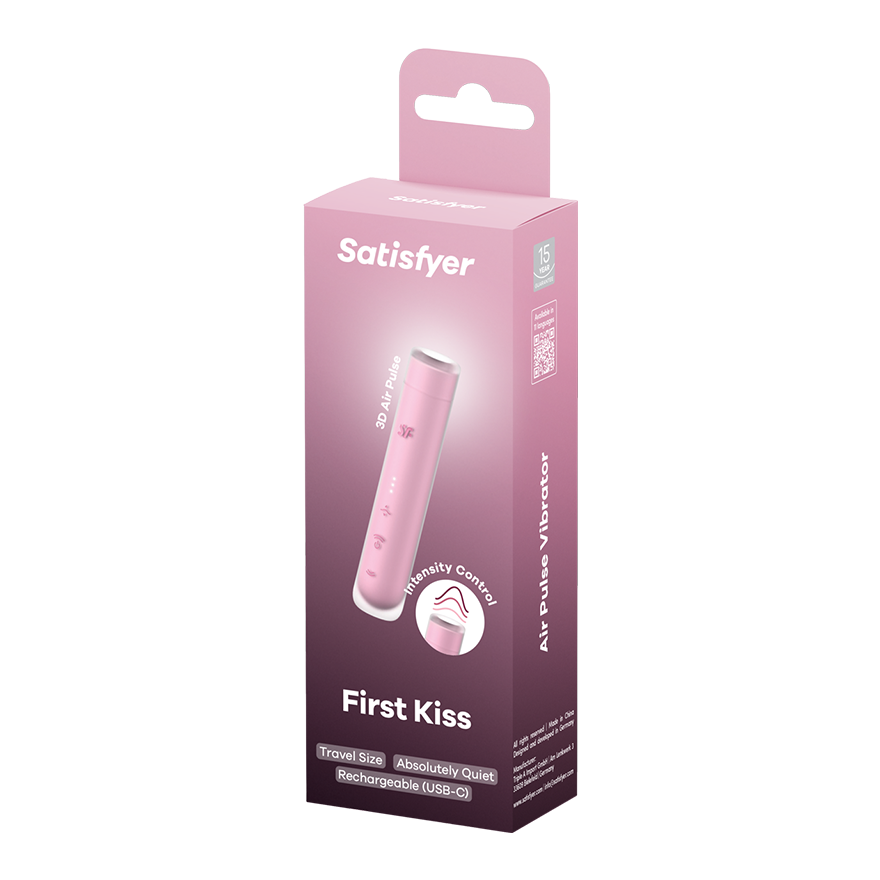 Satisfyer First Kiss Multi Functions Vibrating Clitoral Vibrator Clit Ticklers and Pulsators