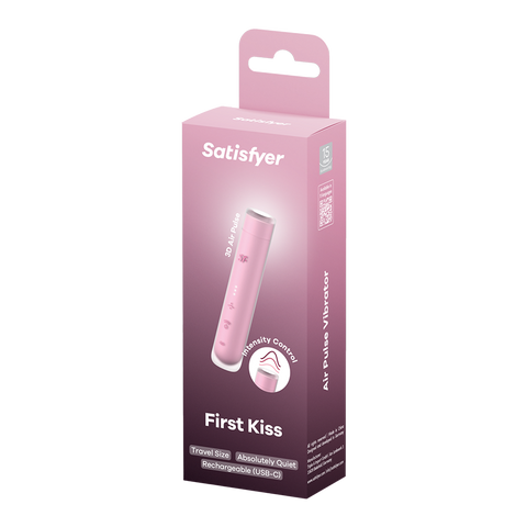 Satisfyer First Kiss Multi Functions Vibrating Clitoral Vibrator - Clit Ticklers and Pulsators