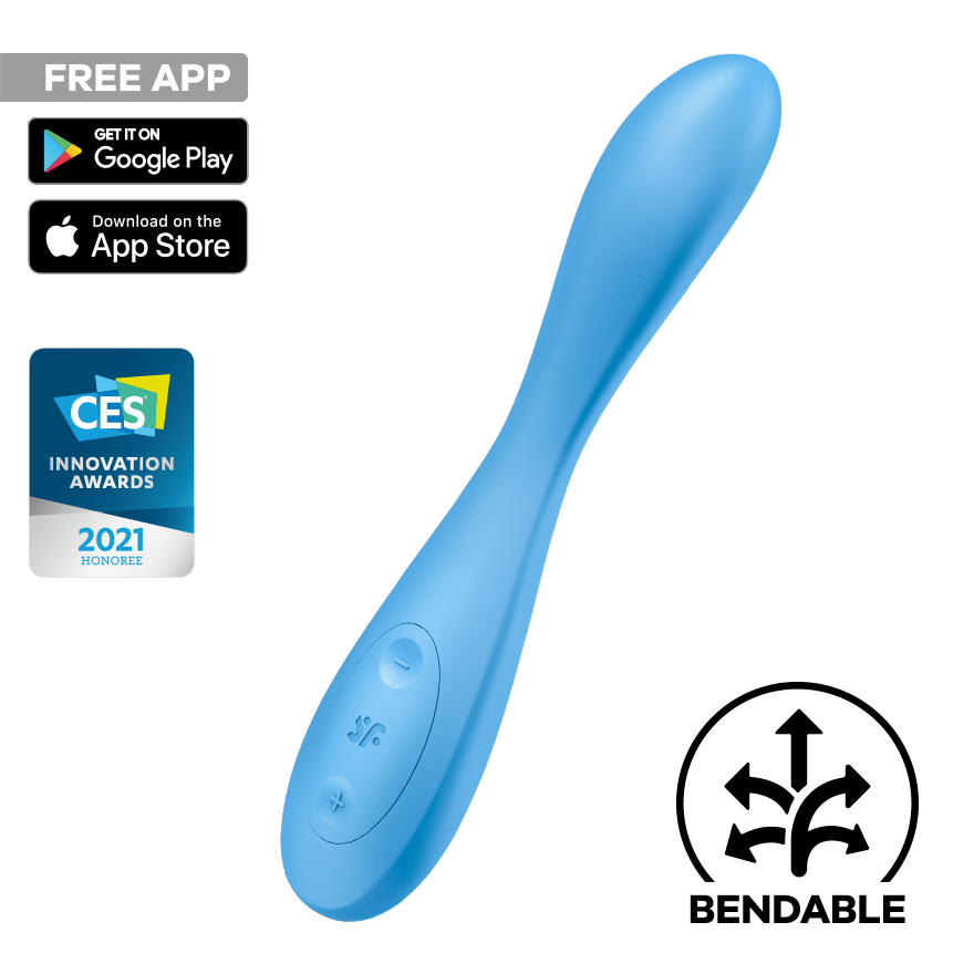 Satisfyer G Spot Flex 4 App Controlled Adult Vibrator Remote Control Vibrators