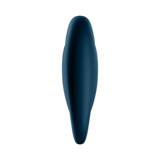 Satisfyer Glorious Duo Mens Powerful Vibrating Cock Ring Blue - Ball and Cock Toys