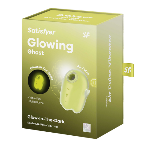 Satisfyer Glowing Ghost Waterproof Clitoral Massager - Personal Massagers