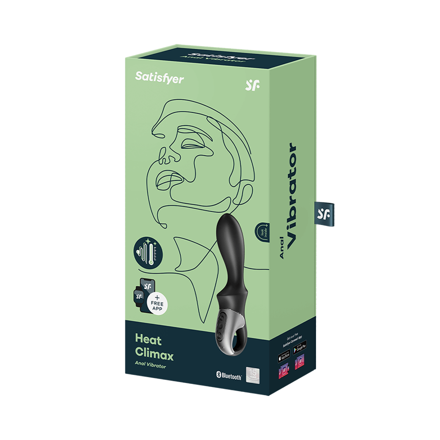 Satisfyer Heat Climax App Controlled Multi Functions G Spot Massager G-Spot Vibrators