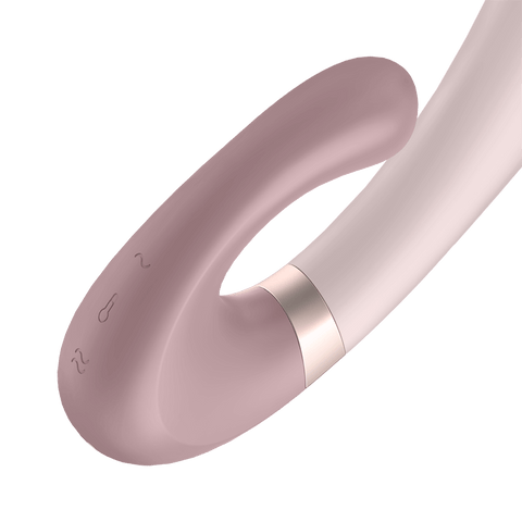 Satisfyer Heat Wave App Connected Multi Functions G Spot Vibrator - Remote Control Vibrators