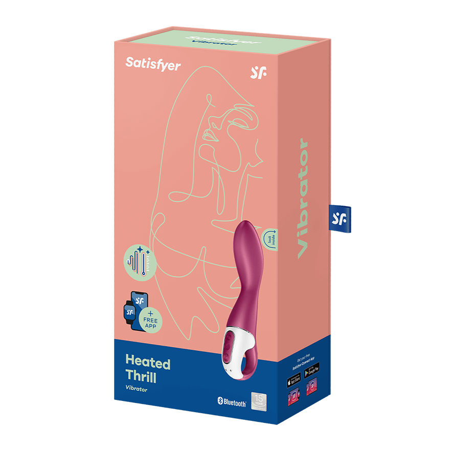Satisfyer Heated Thrill Sensual G Spot Stimulator G-Spot Vibrators