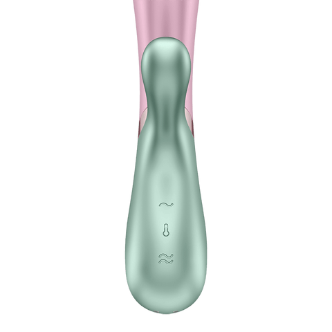 Satisfyer Hot Lover Rabbit Shape Clitoral and G Spot Massager - Finger and Tongue Vibrators