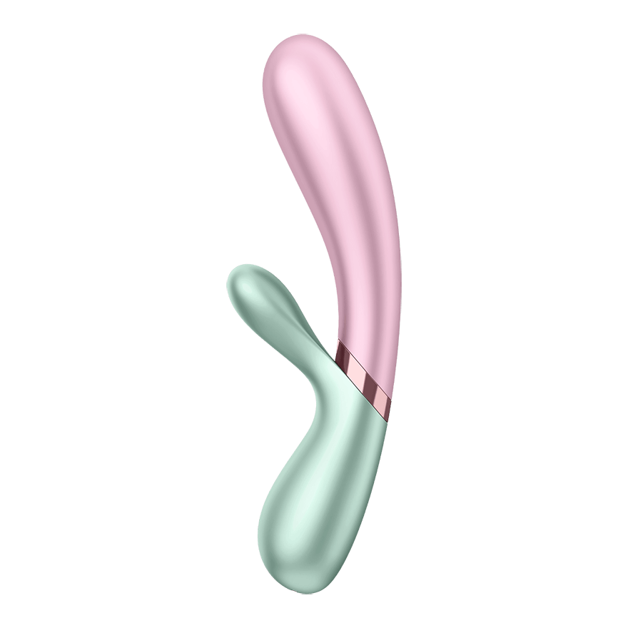 Satisfyer Hot Lover Rabbit Shape Clitoral and G Spot Massager Finger and Tongue Vibrators