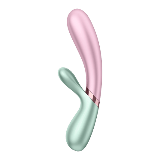 Satisfyer Hot Lover Rabbit Shape Clitoral and G Spot Massager - Finger and Tongue Vibrators