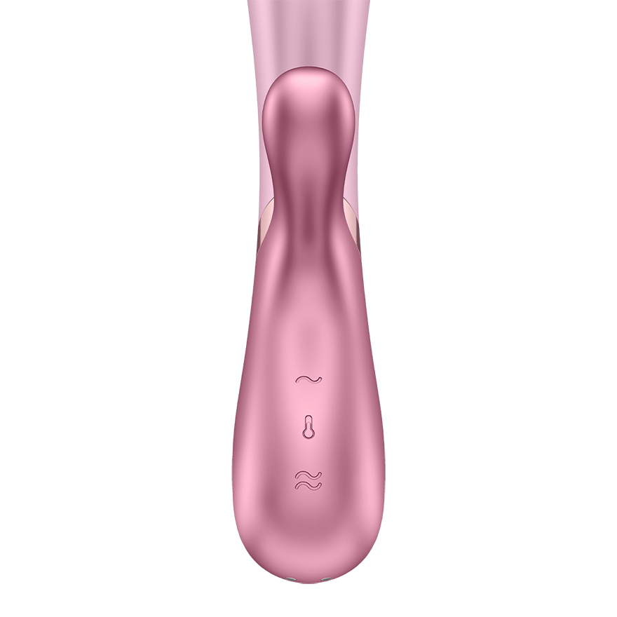 Satisfyer Hot Lover Rabbit Shape Clitoral and G Spot Massager Finger and Tongue Vibrators