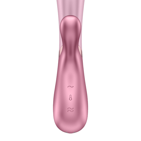 Satisfyer Hot Lover Rabbit Shape Clitoral and G Spot Massager - Finger and Tongue Vibrators